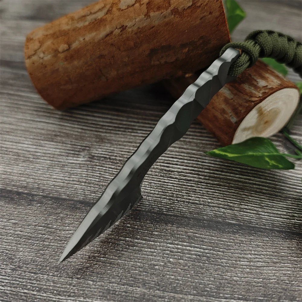 Miller Fixed Blade Knife Small Axe D2 Blade and Handle High Quality Outdoor EDC Survival Camping Hiking Hunting Tool — Fixed Blade, Premium steel — capture 3