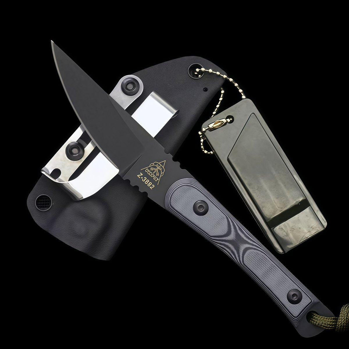 Fast Key New TOPS Street Scalpel1095 High-Carbon Steel, G10 Handle, Camping Emergency Knife, Camping Tactical EDC Tool — Folding Knives, G10 handle