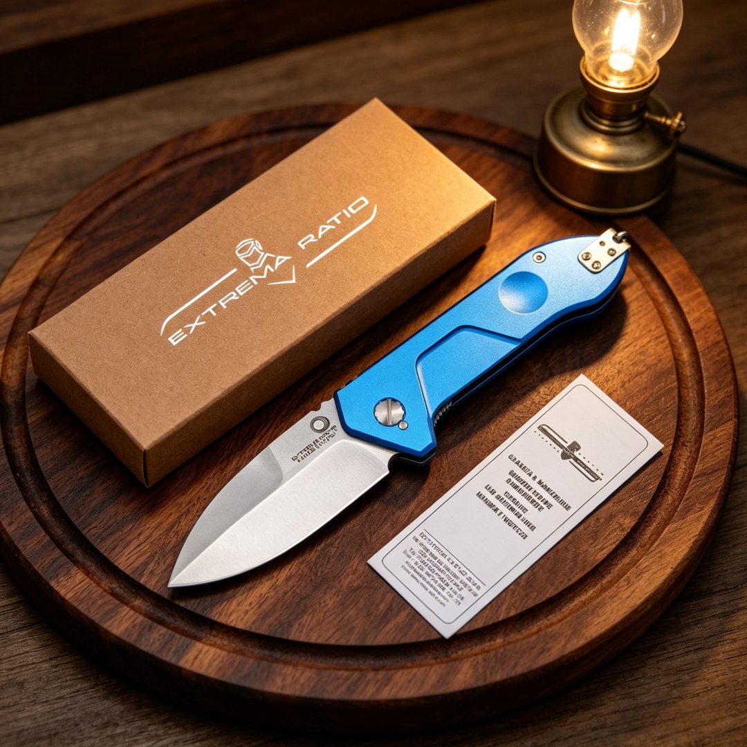 Extrema Ratio FRAME ROCK Large Folding Knife, made of N690 steel, an EDC (Everyday Carry) personalized collection knife — Folding Knives, Premium steel — capture 2