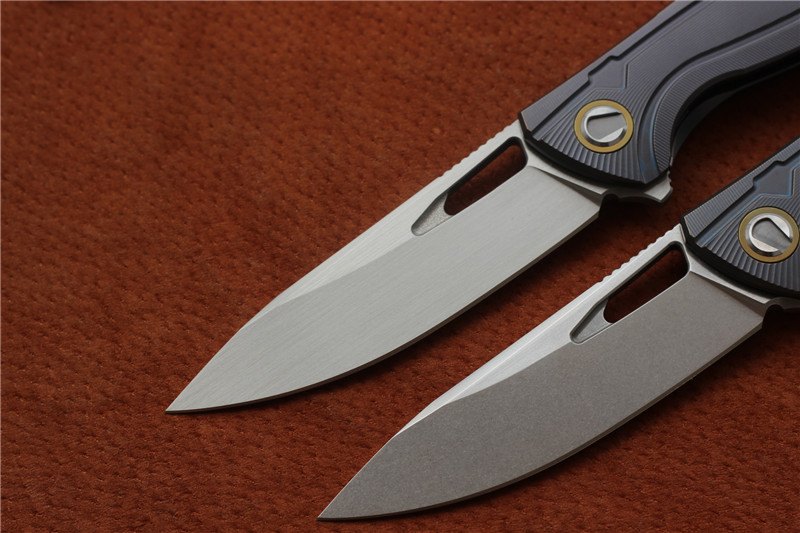 VESPA F7 , blade: M390 Handle: TC4 titanium alloy, EDC tool — Titanium EDC, Titanium handle — capture 3
