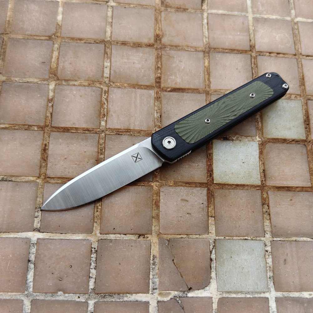 JUFULE Mini YX622 Real 14C28N Steel Blade Folding Knife Ball Bearing G10 Handle Pocket Survival Kitchen Camping Outdoor EDC Tool — Folding Knives, G10 handle — capture 2