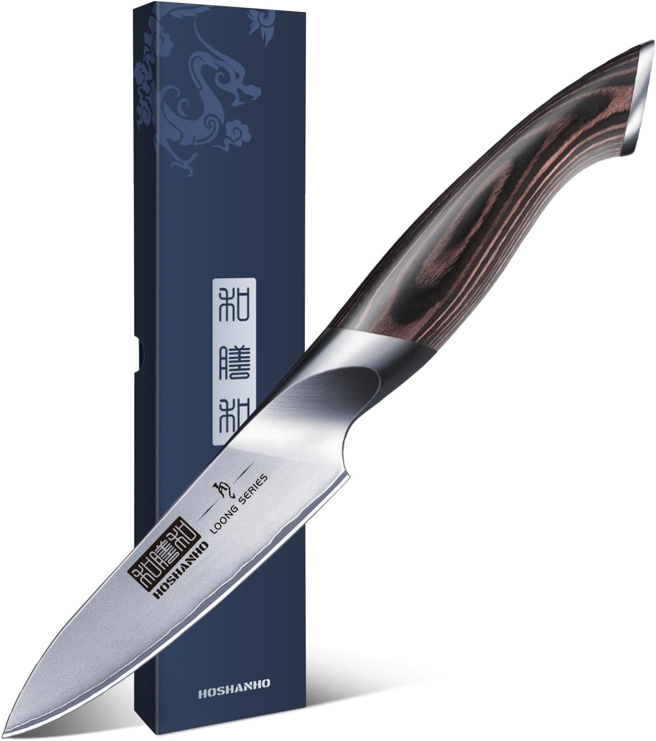 HOSHANHO 3.75 inch Paring Knife, Ultra Sharp Japanese Kitchen Fruit Knife — Kitchen, Premium steel