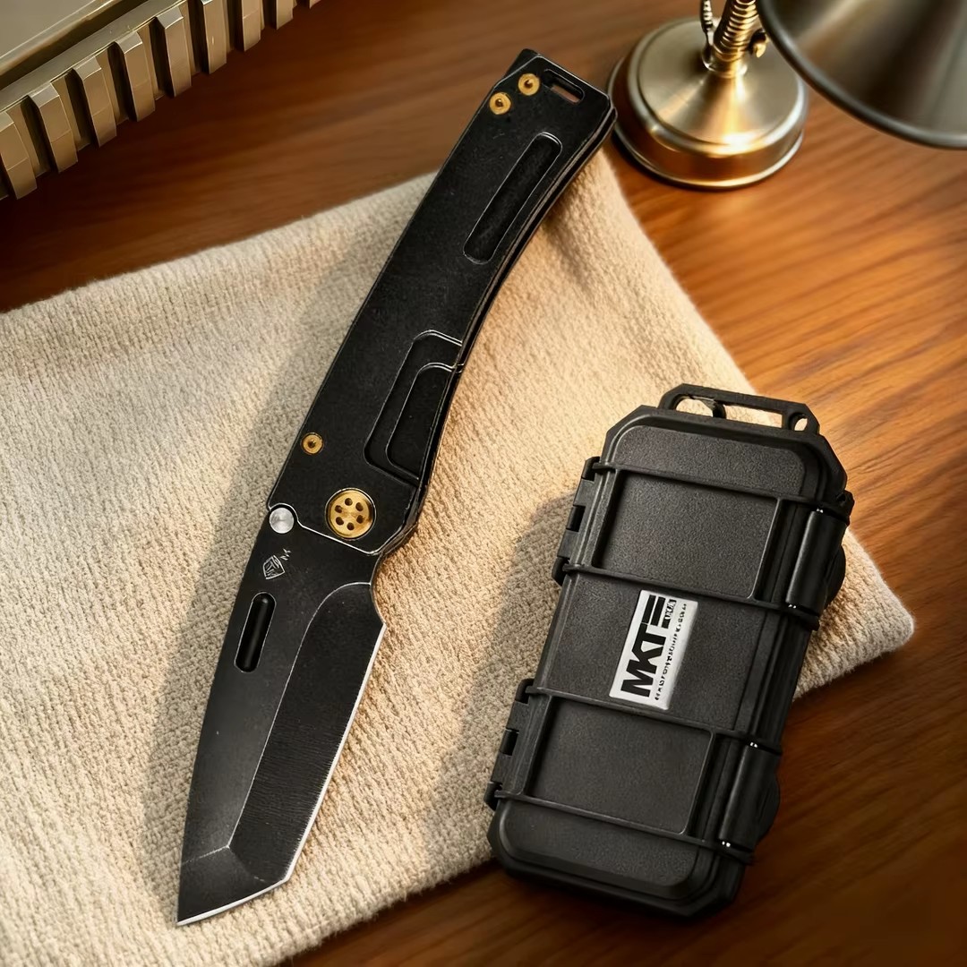 Medford-Type Heavy-duty Folding Knife, Portable Camping and Adventure Emergency Outdoor Knife, Sharp Fruit Knife — Folding Knives, Premium steel — capture 3