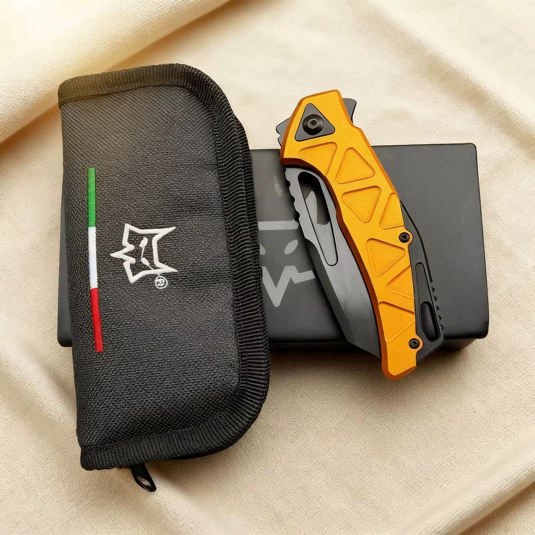 FX522-EDC Personalized Folding knife, portable camping, hiking, fishing, outdoor knife, emergency tool, self-defense knife — Folding Knives, Premium steel — capture 3